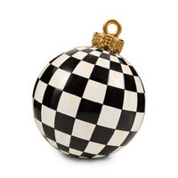 Courtly Check Small Tabletop Ornament