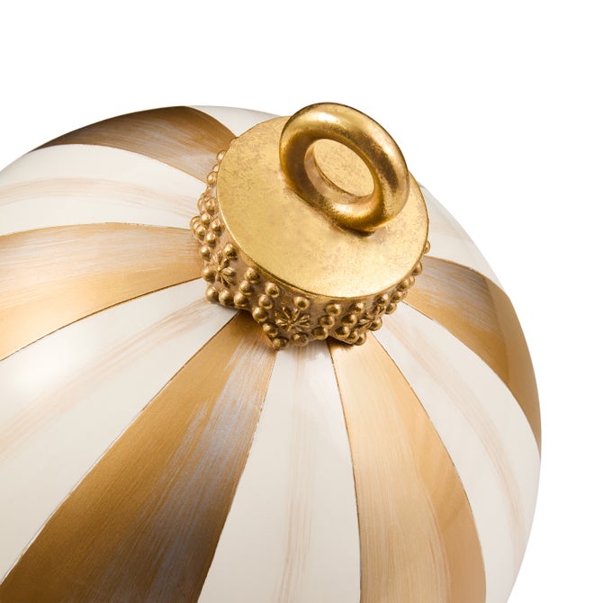 Gold Stripe Medium Tabletop Ornament image number 2