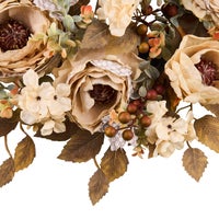 Mocha Fall Floral 26" Wreath