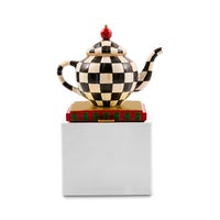 Courtly Check Teapot Stocking Holder