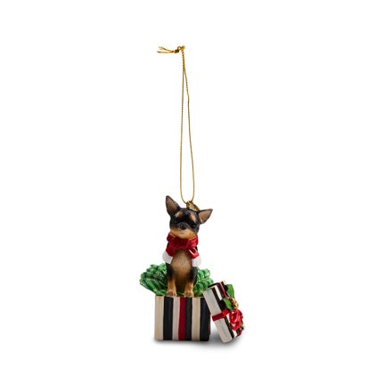 Holiday Chihuahua Dog Ornament
