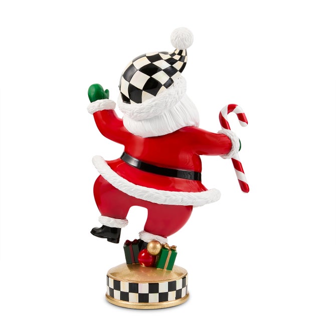Holiday Twinkly Toes Santa Figurine image number 3