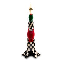 Holiday Stacked Bow Tree
