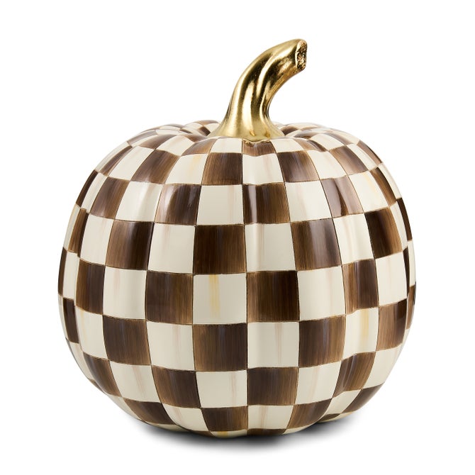 Chocolate Check Medium Pumpkin image number 0
