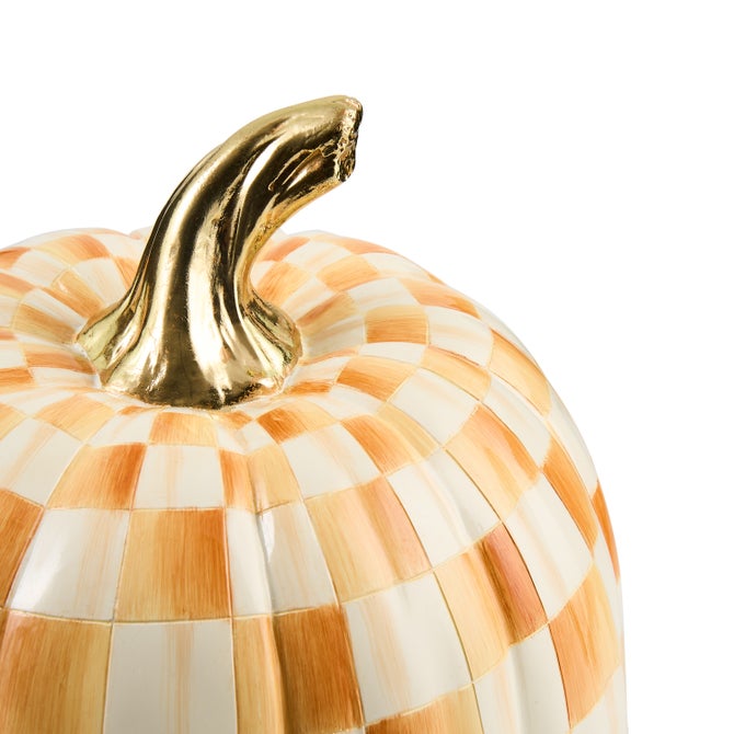 Amber Check Medium Pumpkin image number 2