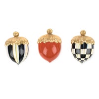 Courtly Acorns - Set of 3
