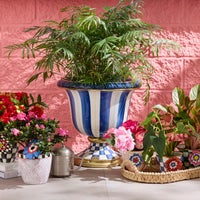 Royal Stripe Urn