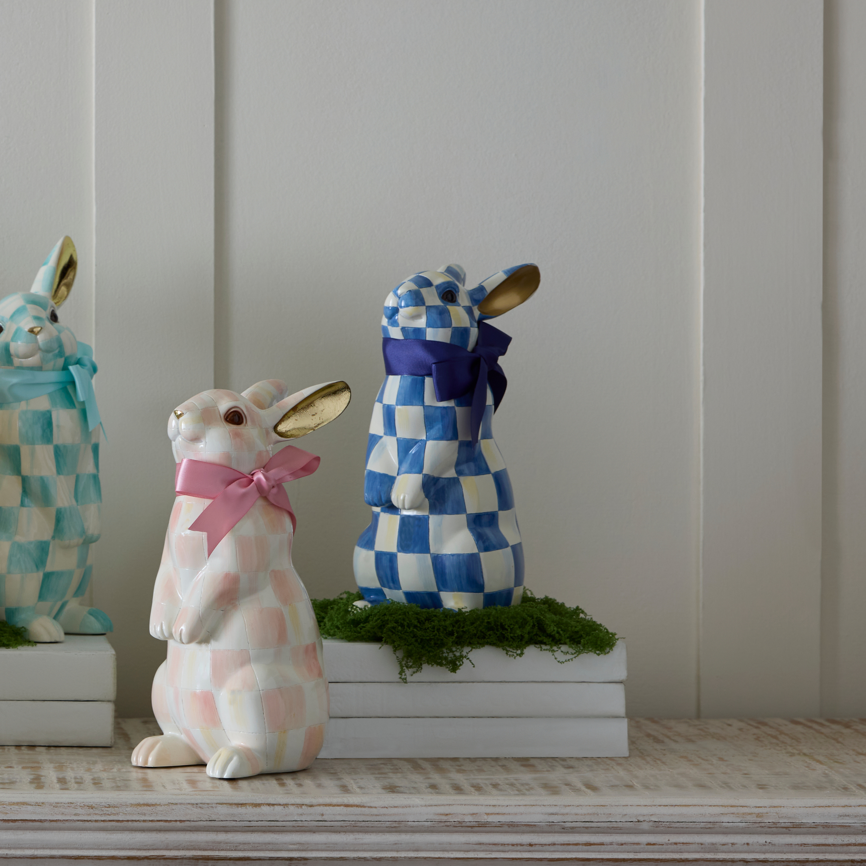 MacKenzie-Childs | Royal Check Standing Bunny