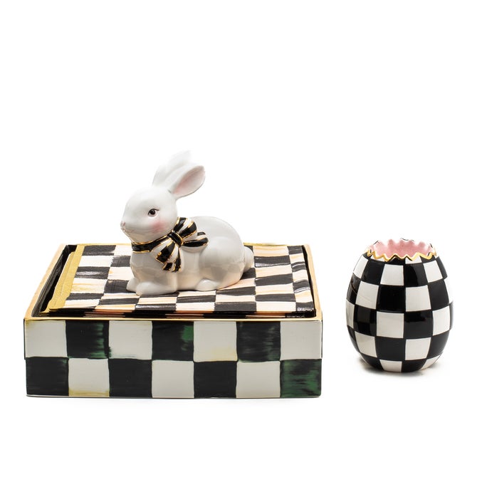 Courtly Check Luncheon Napkin Holder image number 1