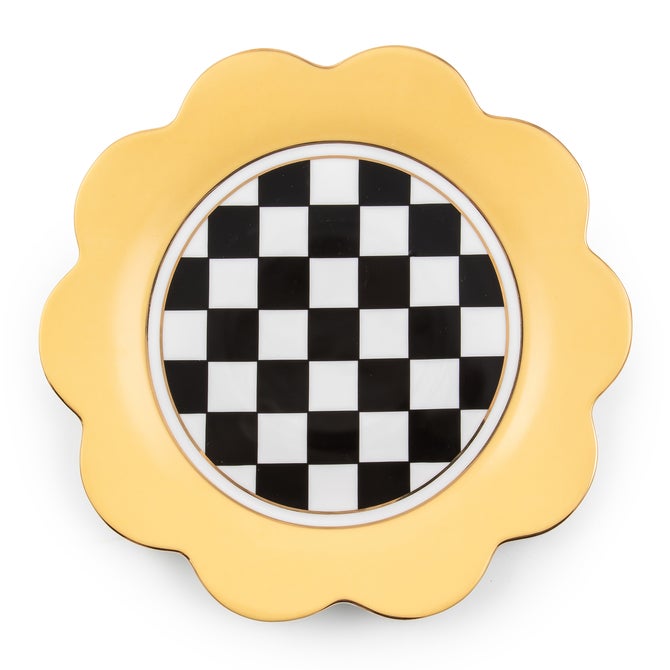 Buttercream Petal Dinner Plate image number 0