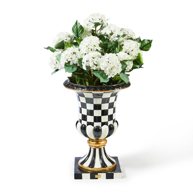 White Hydrangea Urn Filler image number 2