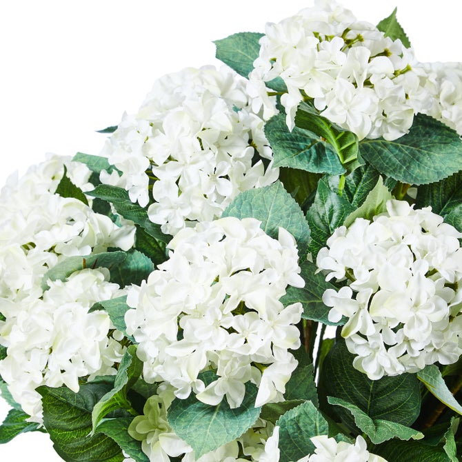 White Hydrangea Urn Filler image number 3