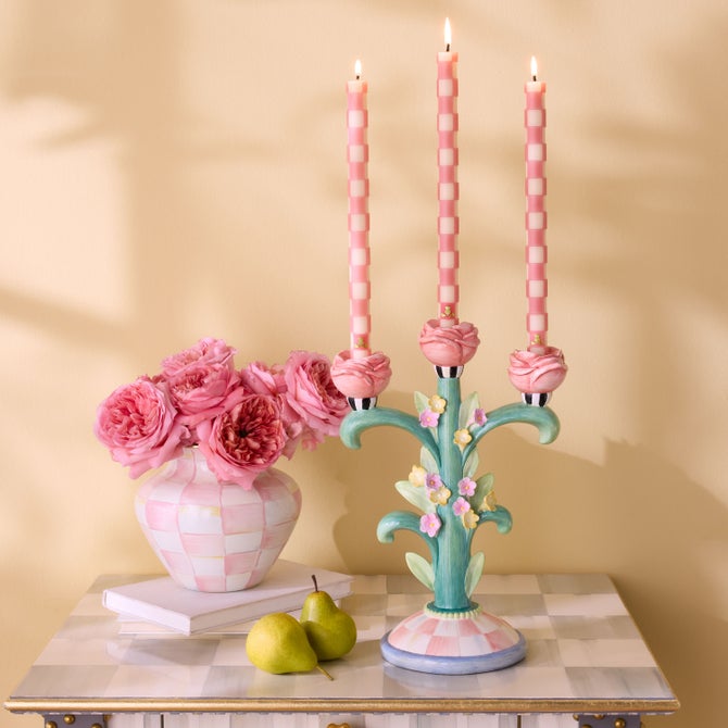 Rosy Meadow Candelabra image number 1