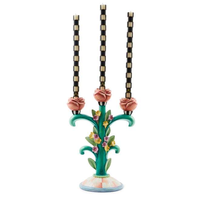 Rosy Meadow Candelabra image number 2