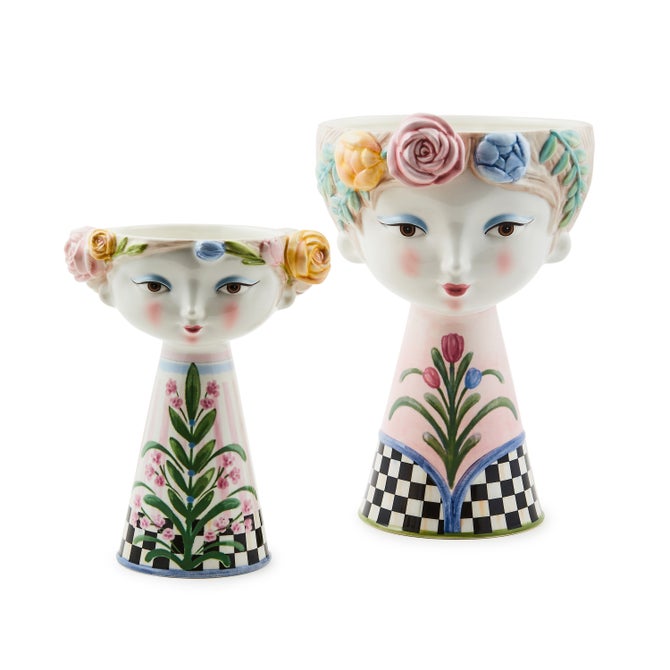 Rosy Meadow Short Lady Vase image number 2
