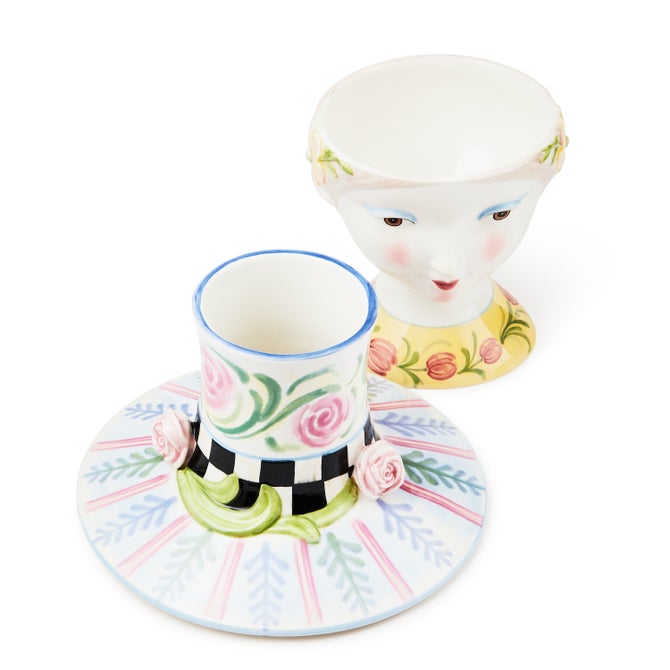 Rosy Meadow Lady Rose Lidded Vase image number 2