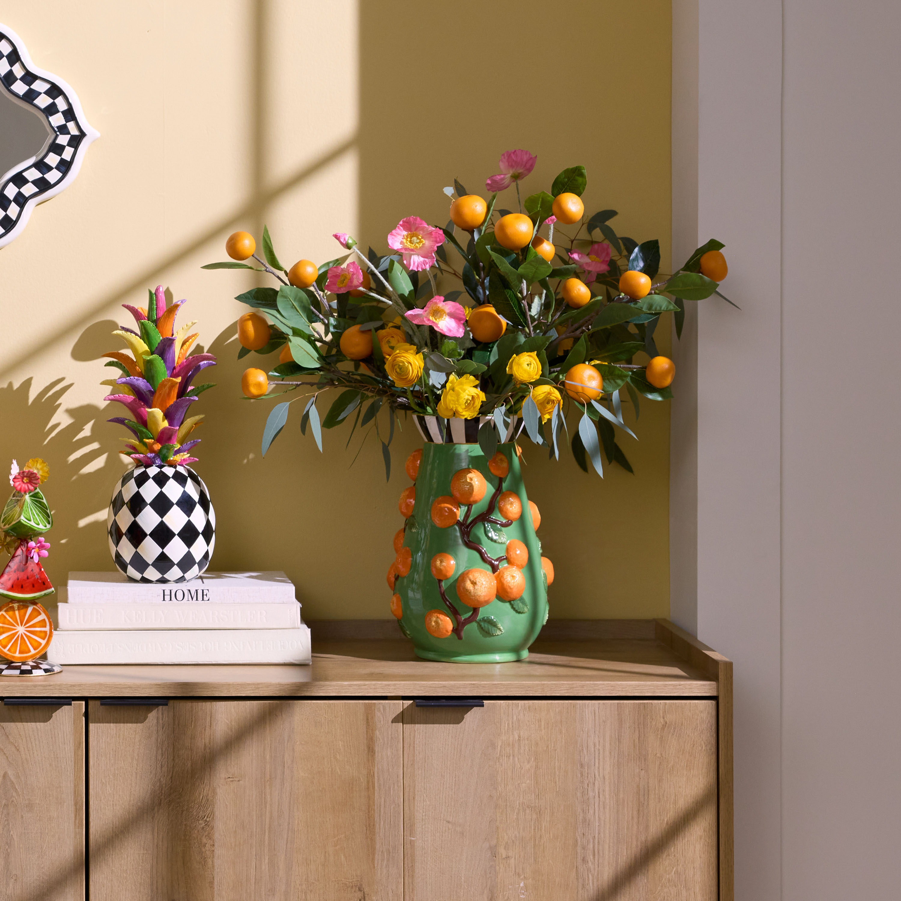 MacKenzie-Childs Tutti Frutti Vase - Thumbnail 4