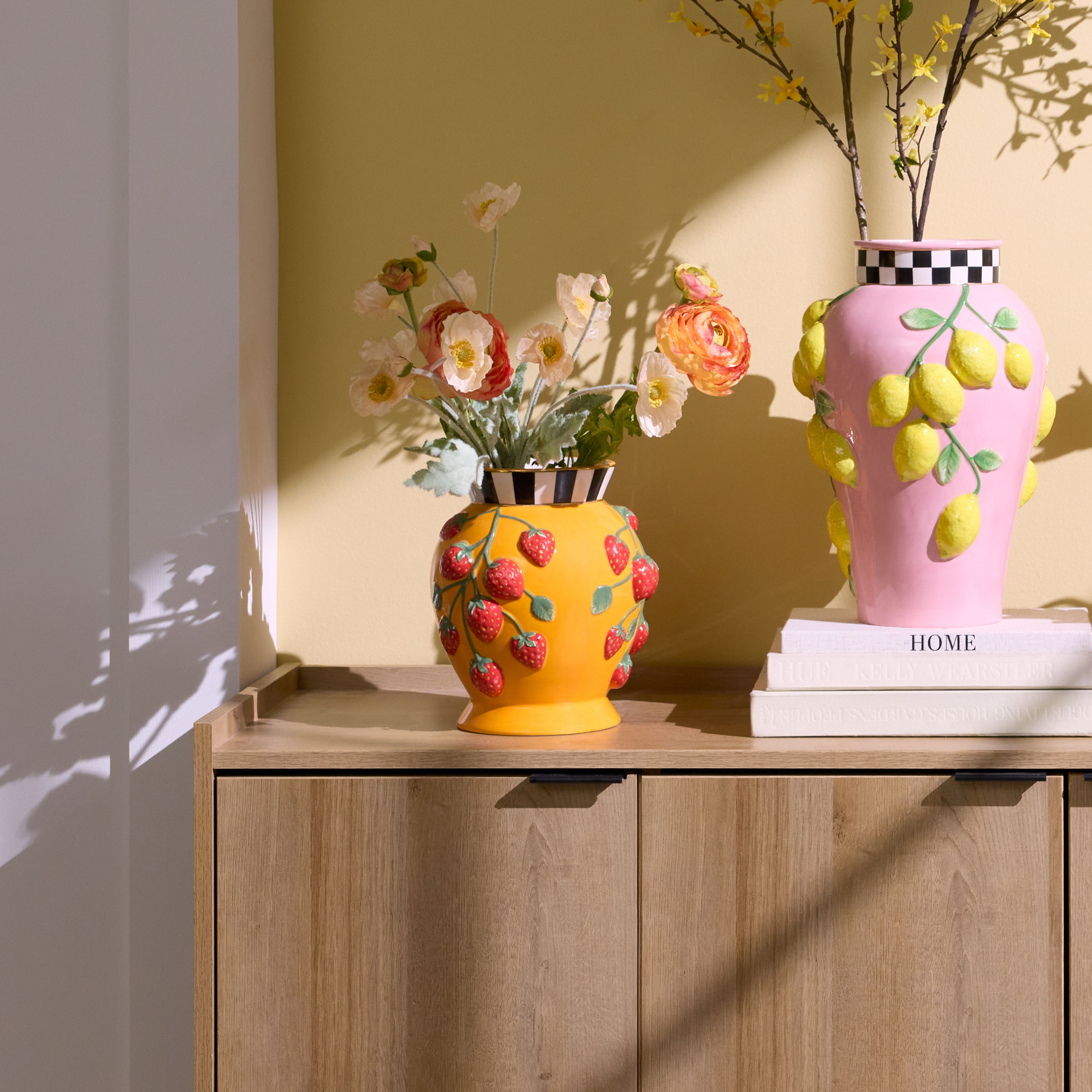 MacKenzie-Childs | Tutti Frutti Strawberry Vase