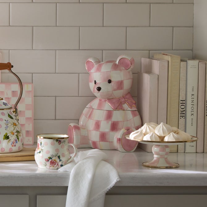 Rosy Bear Cookie Jar image number 1