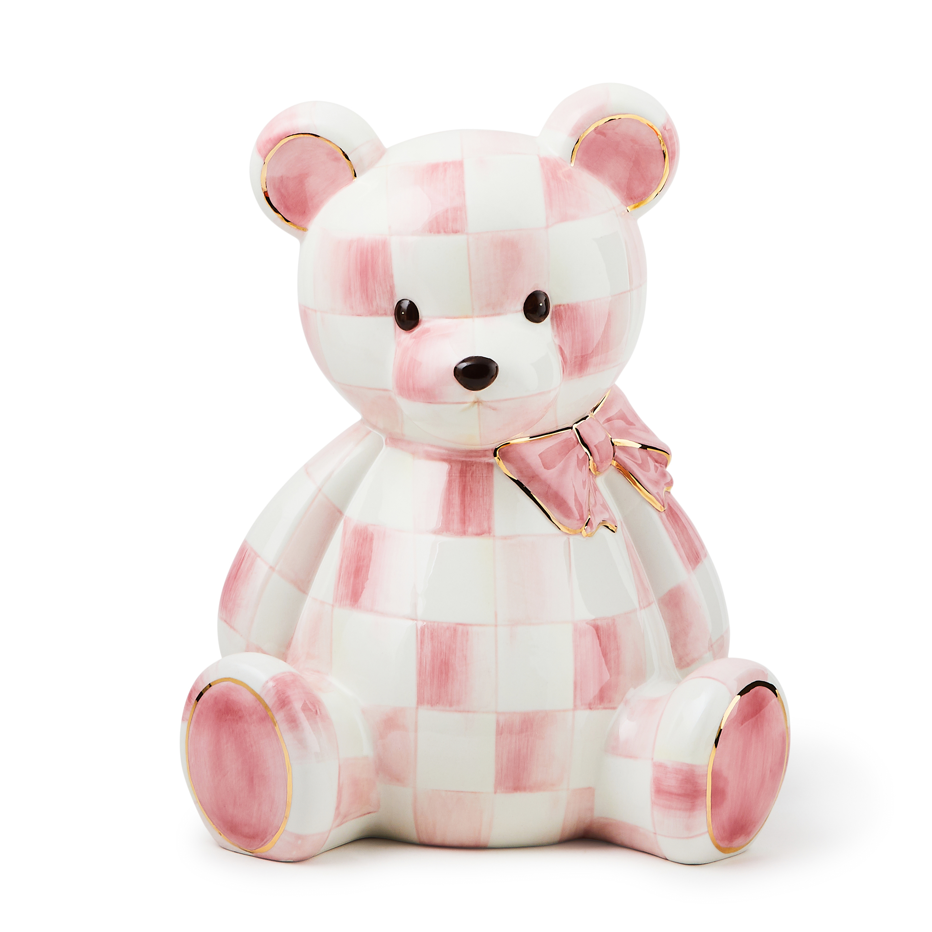 MacKenzie-Childs Rosy Bear Bank