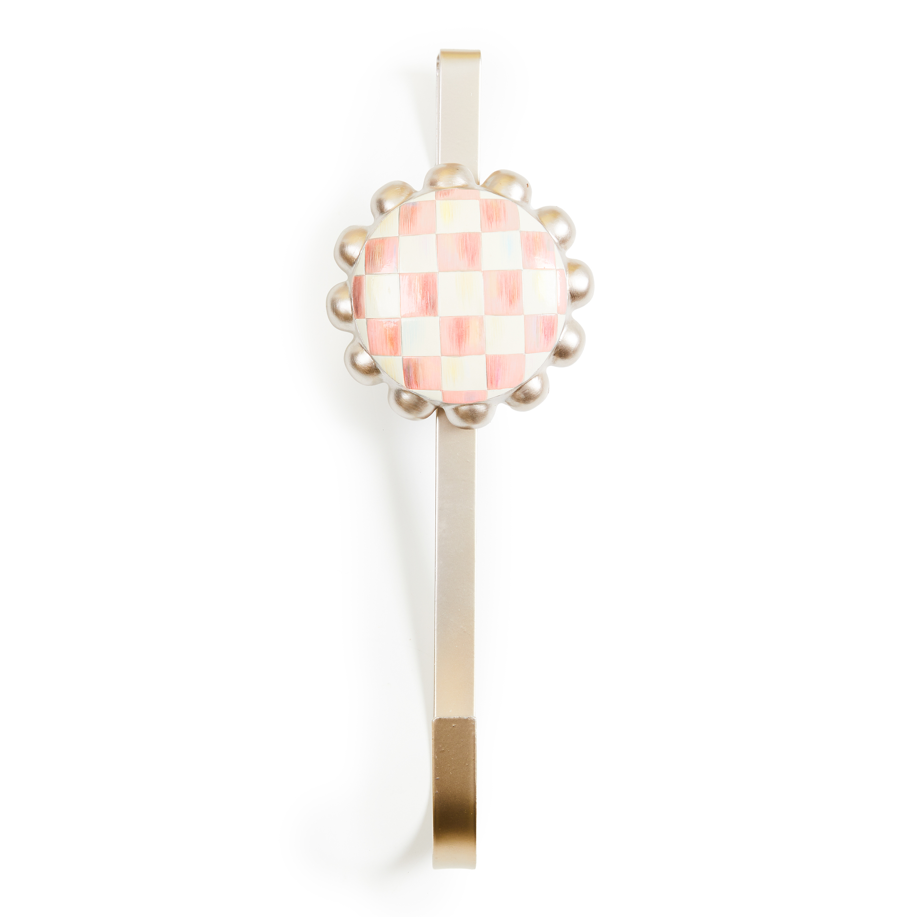 MacKenzie-Childs | Rosy Check Wreath Hanger