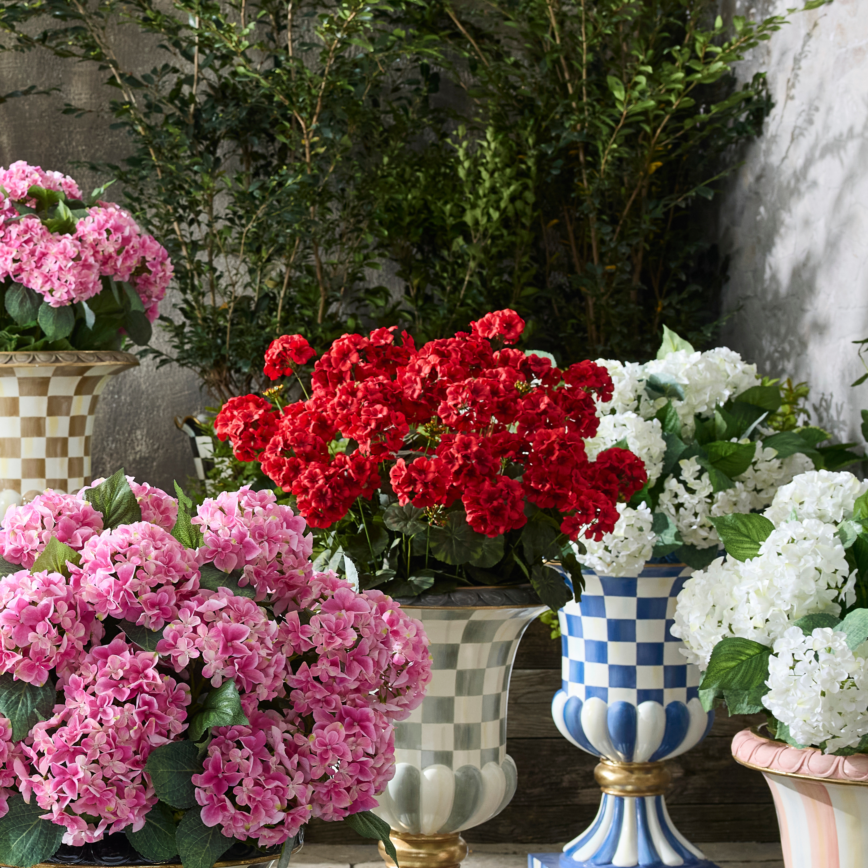 MacKenzie-Childs Geranium Urn Filler - Thumbnail 4