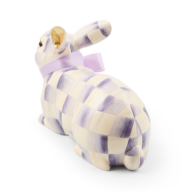 Violet Check Resting Bunny image number 2