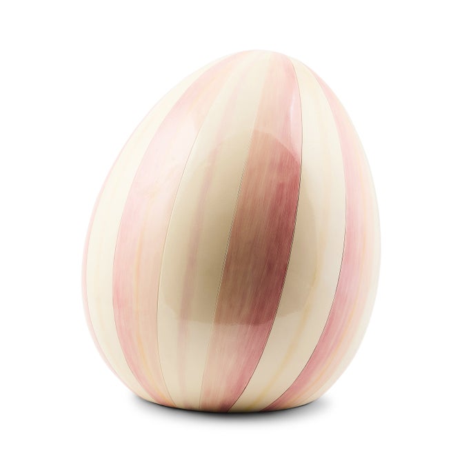 Rosy Stripe Medium Egg image number 0