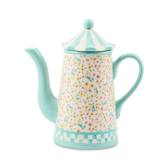 Posie Patch Ceramic Teapot image number 0