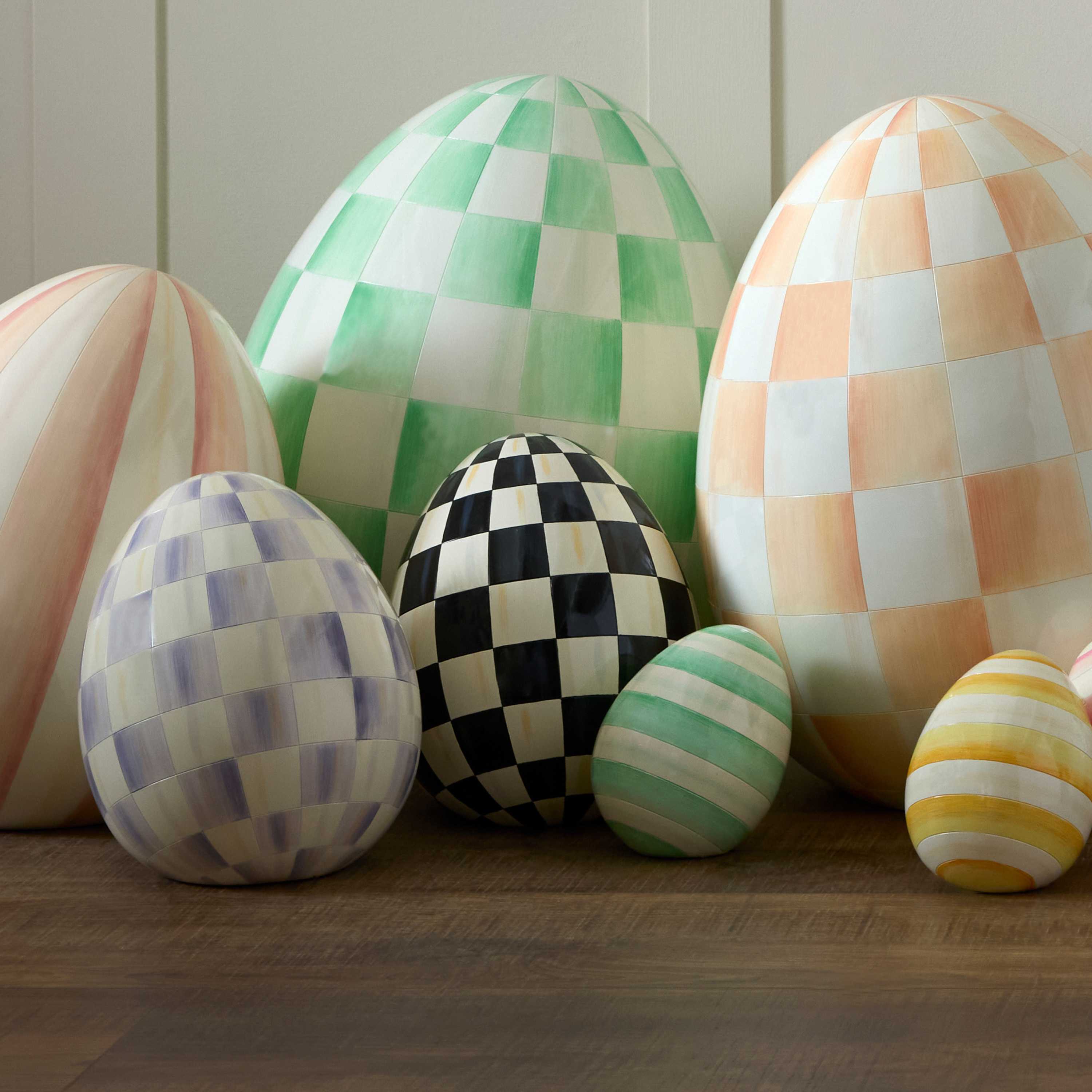 MacKenzie-Childs Courtly Check Egg - Thumbnail 2