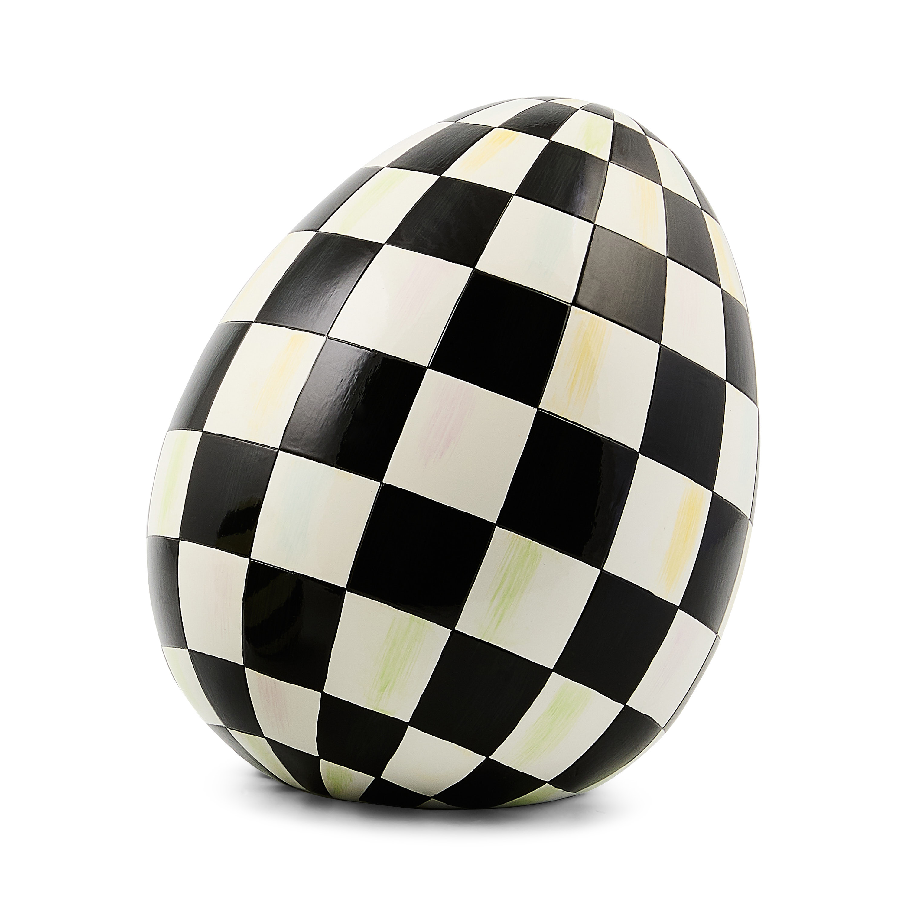 MacKenzie-Childs Courtly Check Egg
