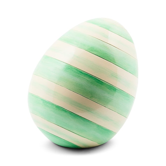 Mint Stripe Mini Egg image number 0