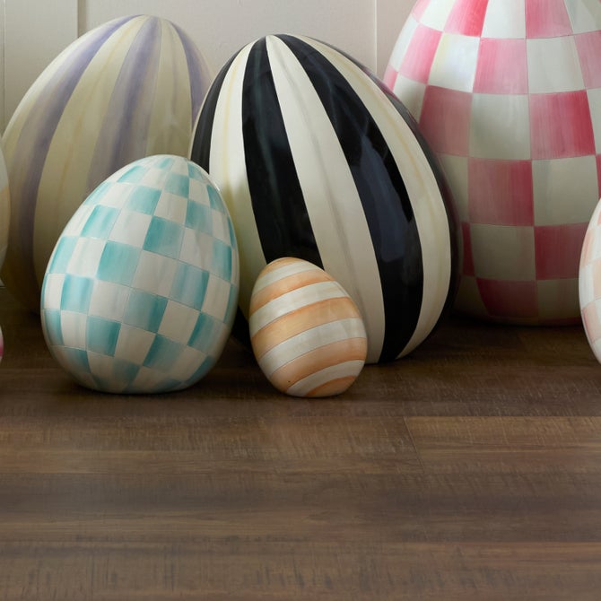 Coral Stripe Mini Egg image number 1