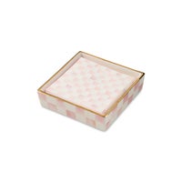 Rosy Check Cocktail Napkin Holder