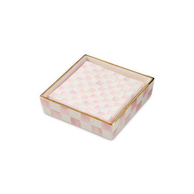 Rosy Check Cocktail Napkin Holder image number 2