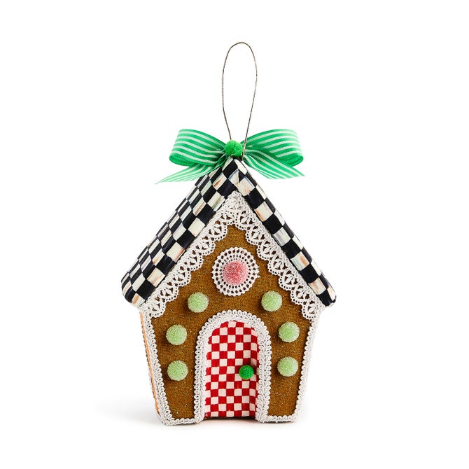 Check It Out Gingerbread Fabric Ornament image number 0