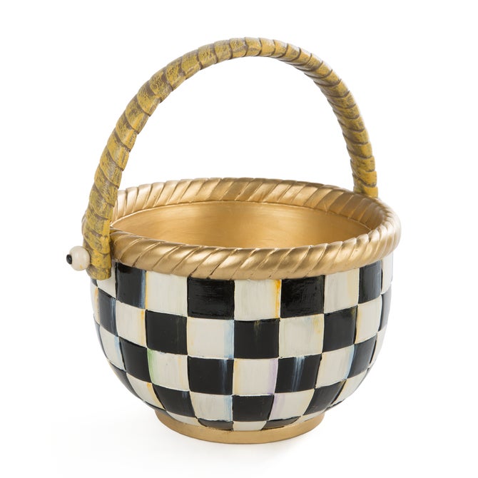 Courtly Check Large Basket image number 0