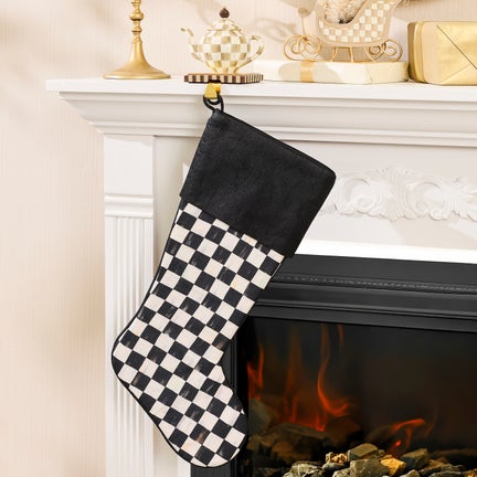 Courtly Check Stocking