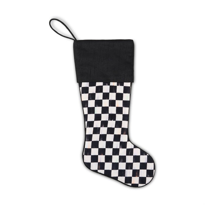 Courtly Check Stocking image number 0