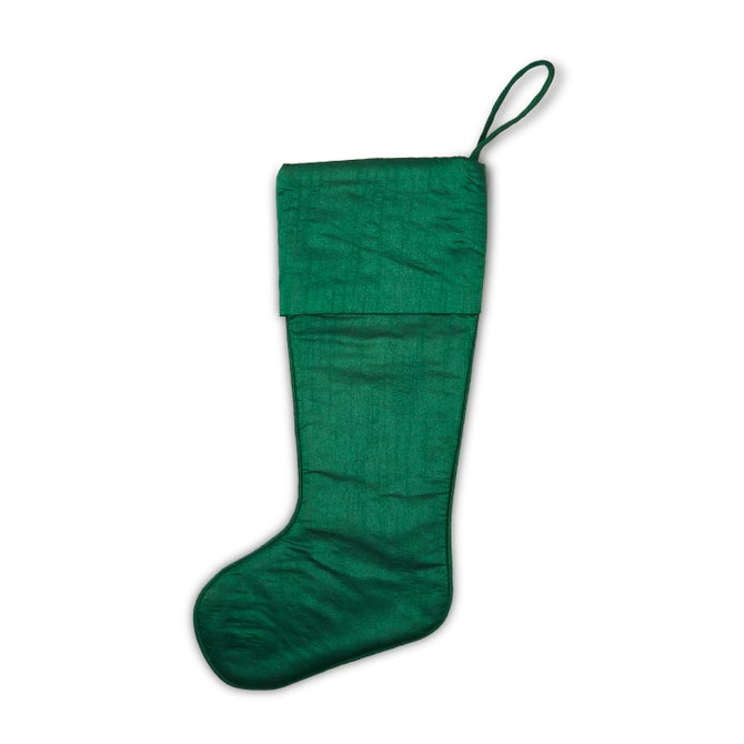 Emerald Check Stocking image number 2