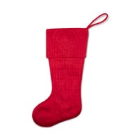Cherry Check Stocking