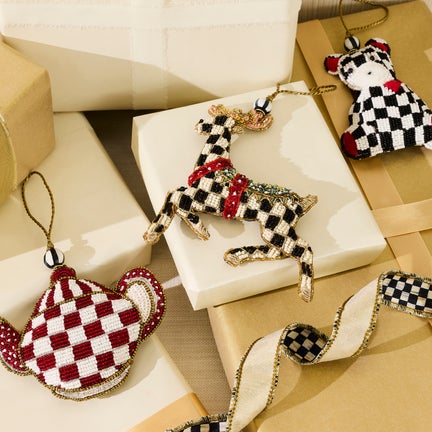 Westminster Deer Beaded Ornament