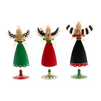 Rejoicing Tin Angels, Set of 3