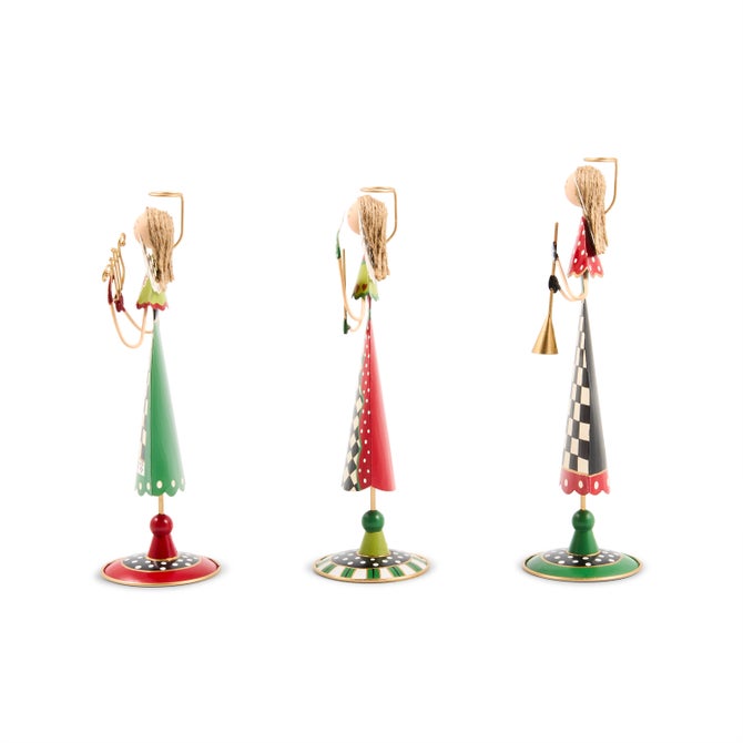 Rejoicing Tin Angels, Set of 3 image number 3