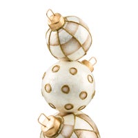 Mocha Capiz Ornament Topiary
