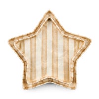 Mocha Star Capiz Trays, Set of 2