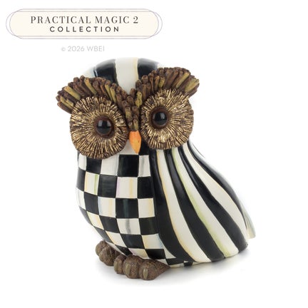 Courtly Stripe Owl
