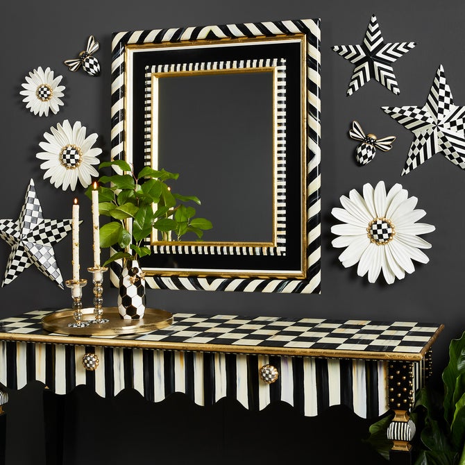 Courtly Check Bee Wall Decor image number 5