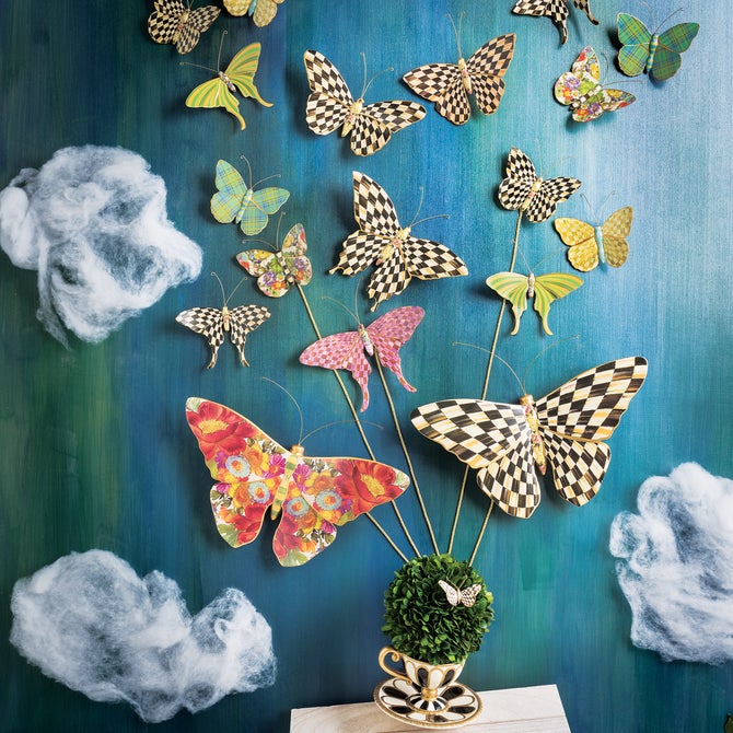 Flower Market Butterfly Wall Decor image number 3