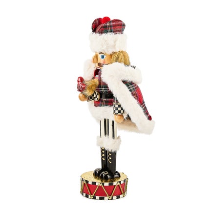 Tartan Cardinal Nutcracker